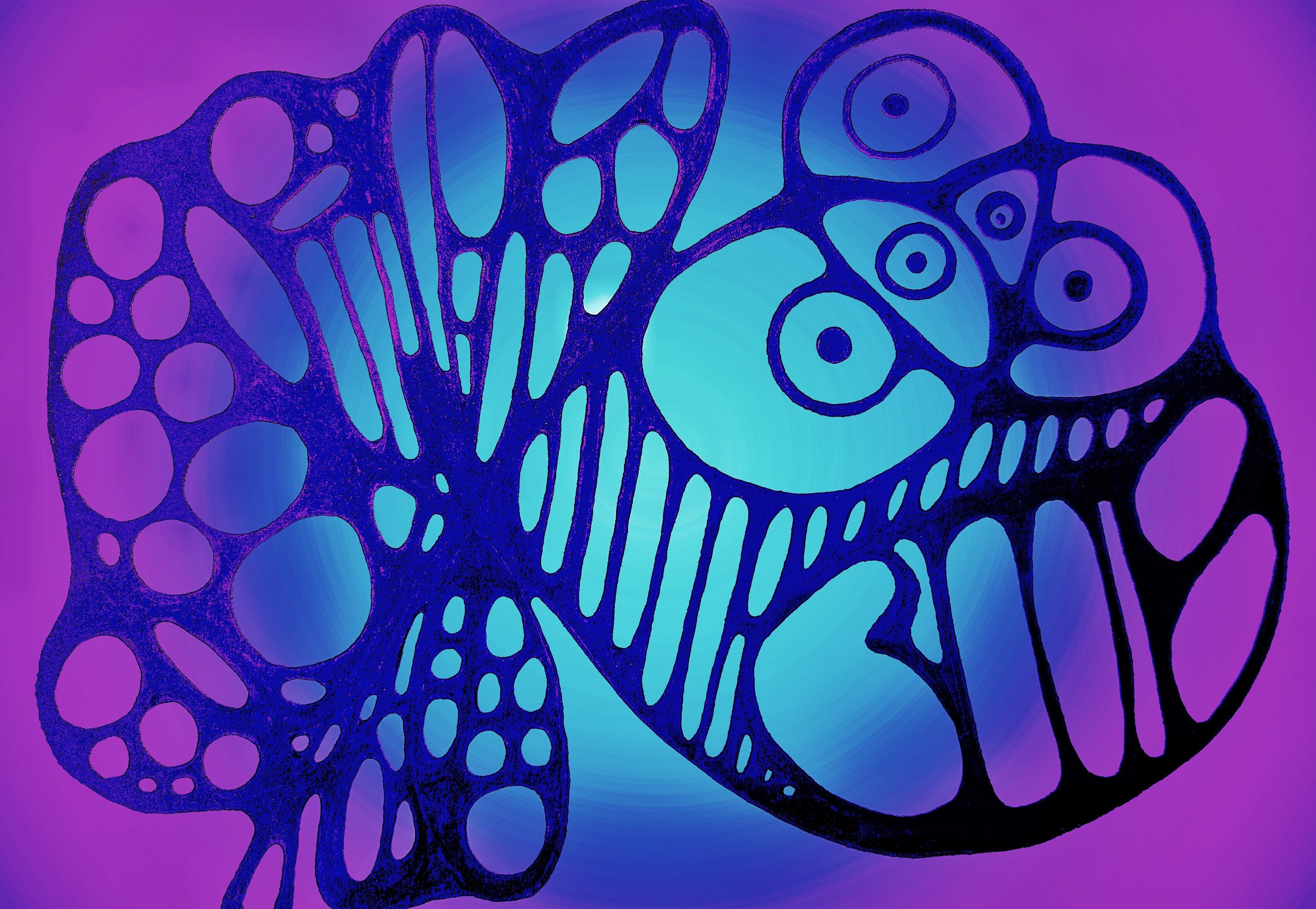 Rounding off the Edges - BlubFish v2 - Based on Number 30 in the series.