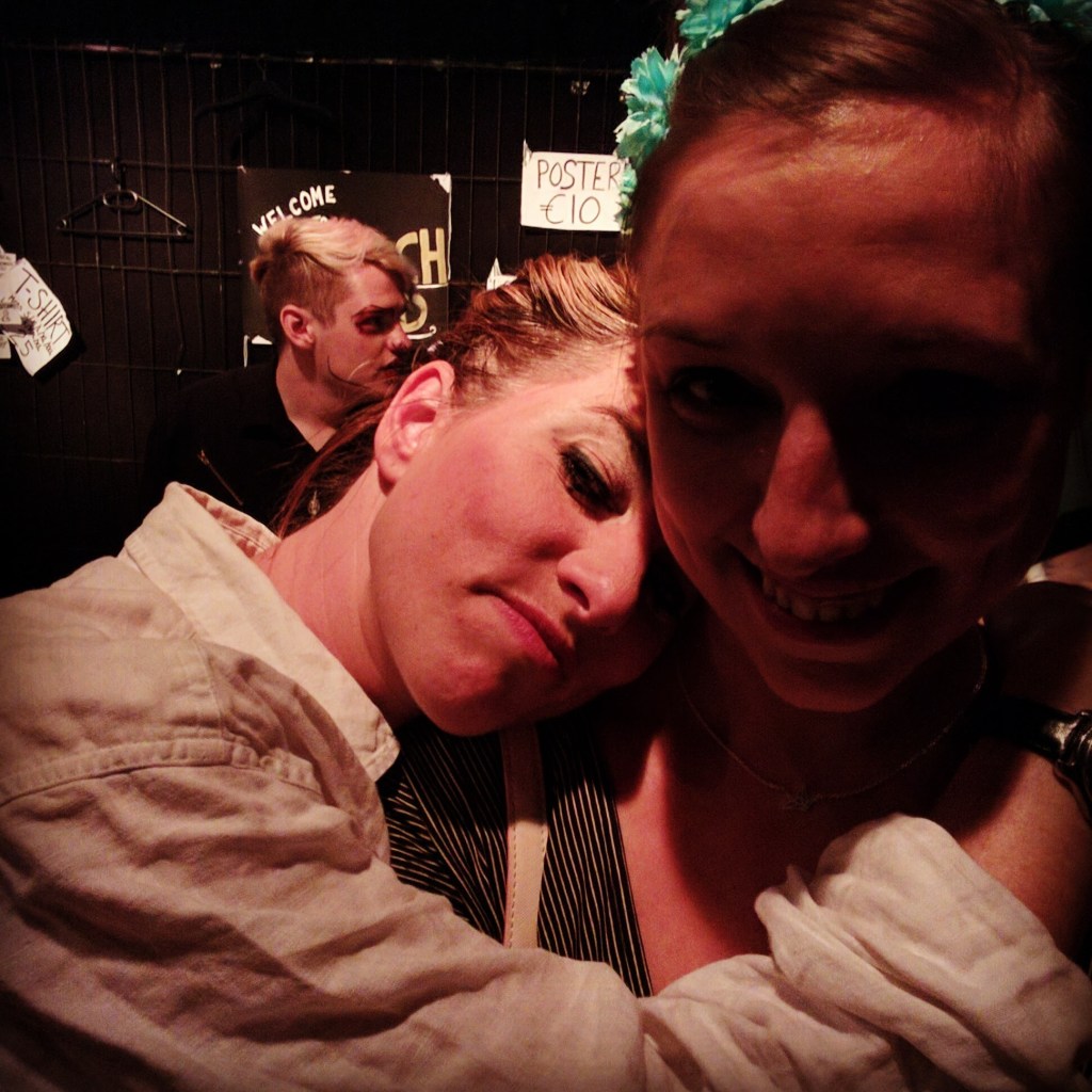 Post-show-hug-selfie