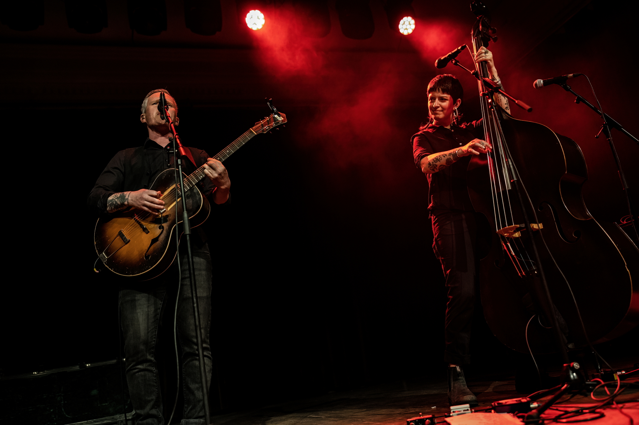 Pete Bernhard en MorganEve Swain @ De Casino| Foto: Sven Dullaert - 1 juni 2023