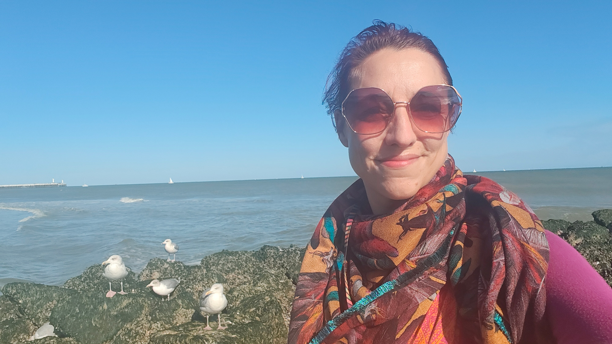 Julie and her birb friends